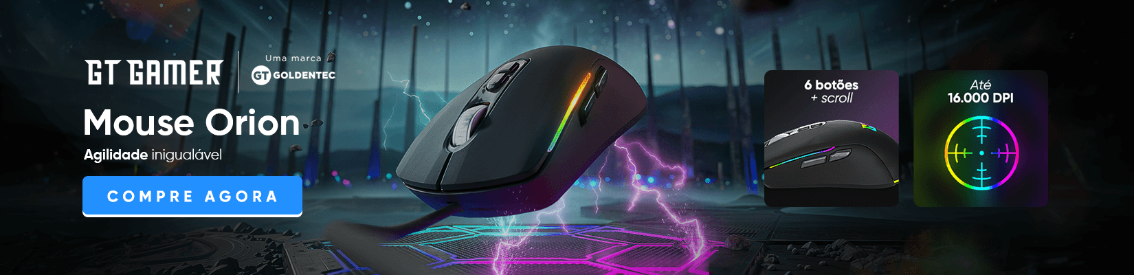 [ LANÇAMENTO ]  MOUSE ORION